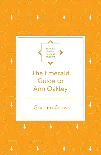 The Emerald Guide to Ann Oakley cover