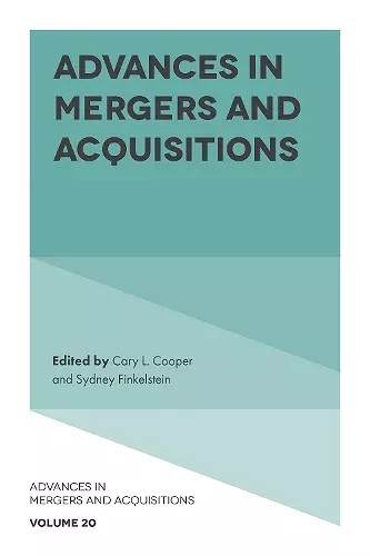 Advances in Mergers and Acquisitions cover