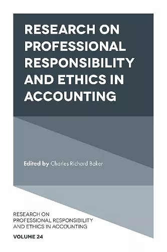 Research on Professional Responsibility and Ethics in Accounting cover