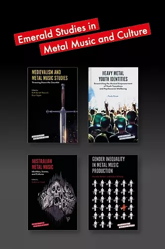 Emerald Studies in Metal Music and Culture Book Set (2018-2019) cover