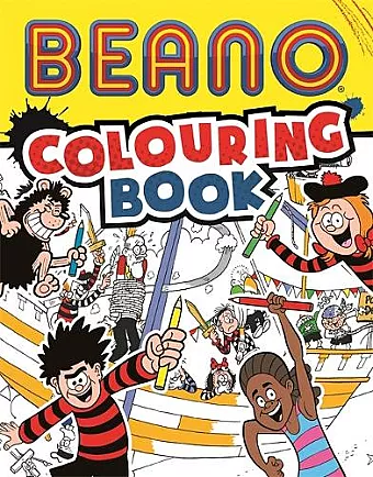 Beano Colouring Book cover