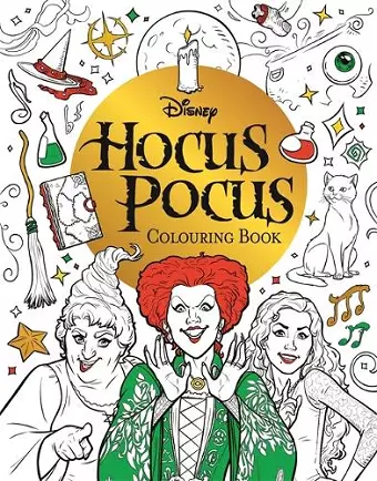 Disney Hocus Pocus Colouring Book cover