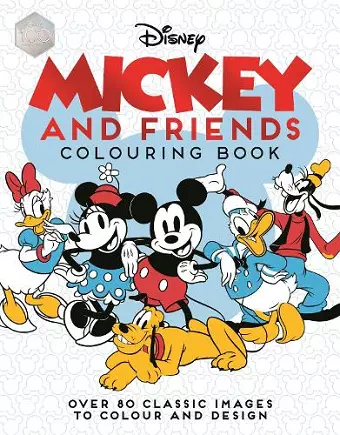 Disney Mickey and Friends Colouring Book cover