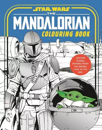 Star Wars: The Mandalorian Colouring Book cover