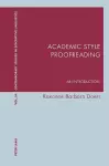 Academic Style Proofreading cover