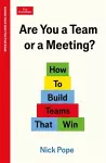 Are You a Team or a Meeting? cover