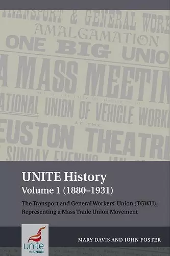 UNITE History Volume 1 (1880-1931) cover