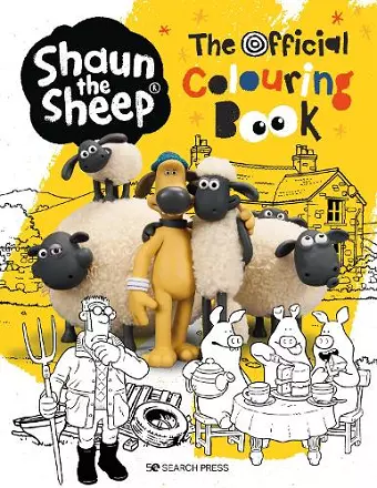 Shaun the Sheep: The Official Colouring Book cover