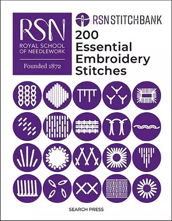 RSN Stitch Bank: 200 Essential Embroidery Stitches cover