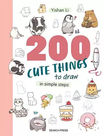 200 Cute Things to Draw cover