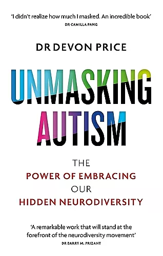Unmasking Autism cover