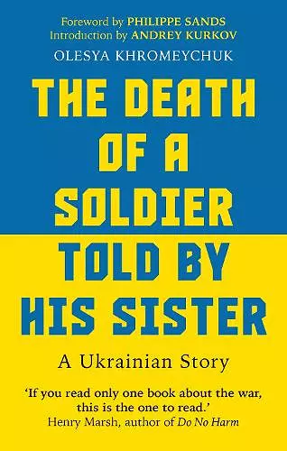 The Death of a Soldier Told by His Sister cover