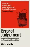 Error of Judgement cover