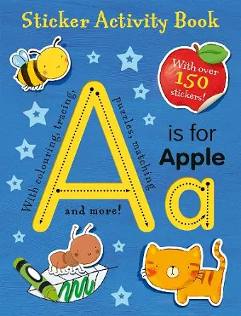 A is for Apple Sticker Activity Book cover