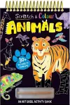 Scratch and Colour  Animals cover