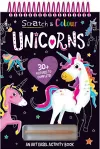 Scratch and Colour Unicorns cover