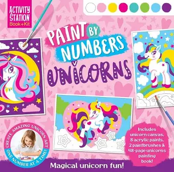 Paint by Numbers Unicorns cover