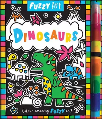 Fuzzy Art Dinosaurs cover