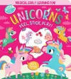 Easy Peely Unicorns - Peel, Stick, Play! cover
