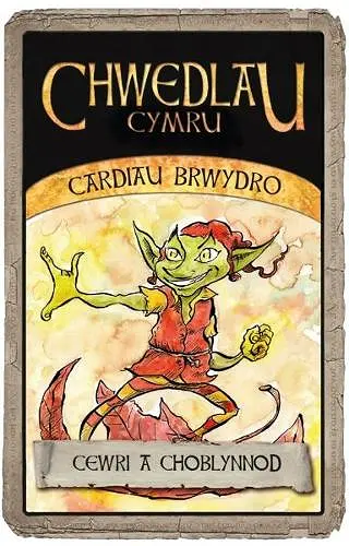 Cardiau Brwydro Chwedlau Cymru: Cewri a Choblynnod cover