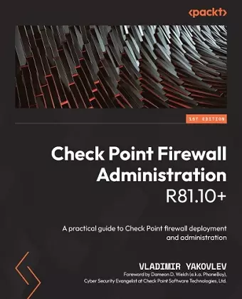 Check Point Firewall Administration R81.10+ cover