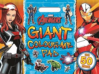 Marvel Avengers: Giant Colour Me Pad cover