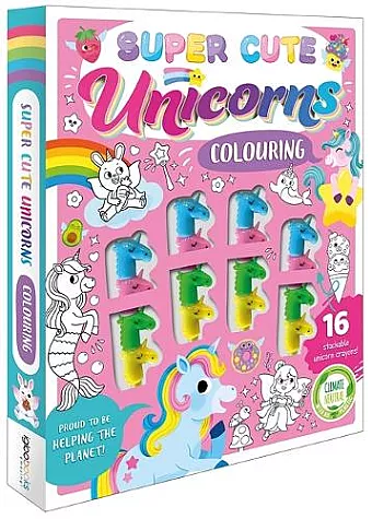 Super Cute Unicorns Colouring cover