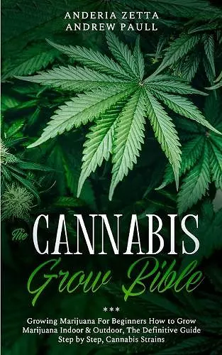 The Cannabis Grow Bible cover