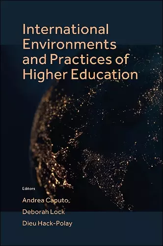 International Environments and Practices of Higher Education cover