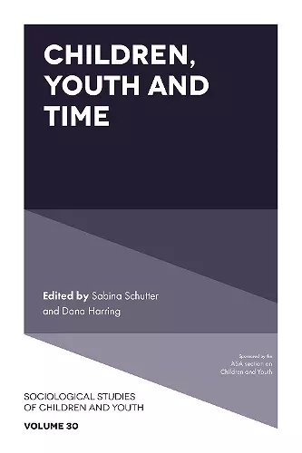 Children, Youth and Time cover