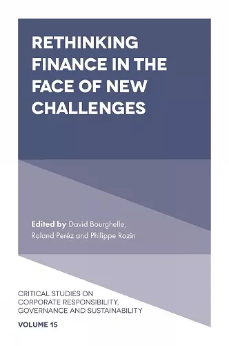 Rethinking Finance in the Face of New Challenges cover