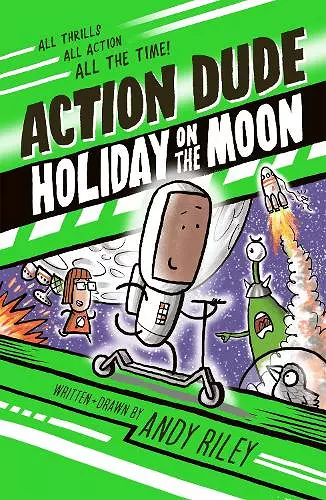 Action Dude Holiday on the Moon cover