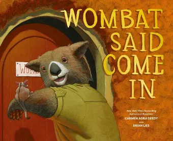 Wombat Said Come In cover