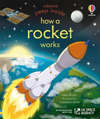 Peep Inside How a Rocket Works cover