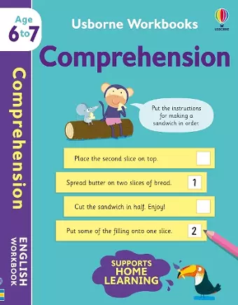 Usborne Workbooks Comprehension 6-7 cover