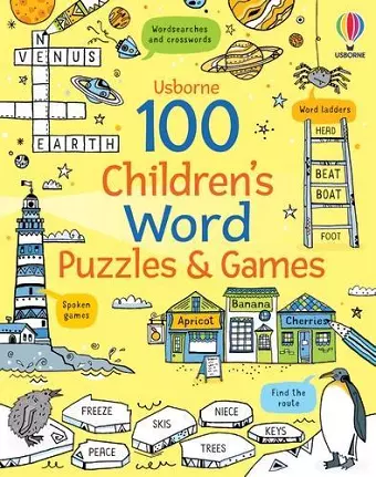 100 Children's Word Puzzles and Games cover