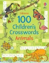 100 Children's Crosswords: Animals cover