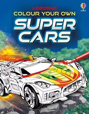 Colour Your Own Supercars cover