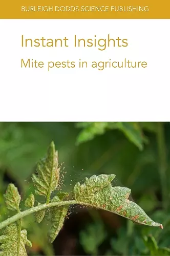 Instant Insights: Mite Pests in Agriculture cover