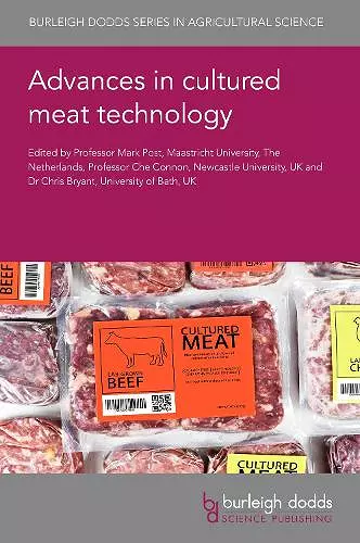 Advances in Cultured Meat Technology cover