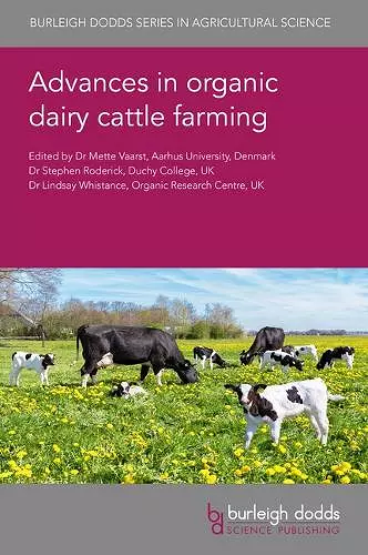 Advances in Organic Dairy Cattle Farming cover