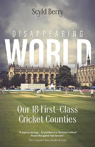 Disappearing World cover