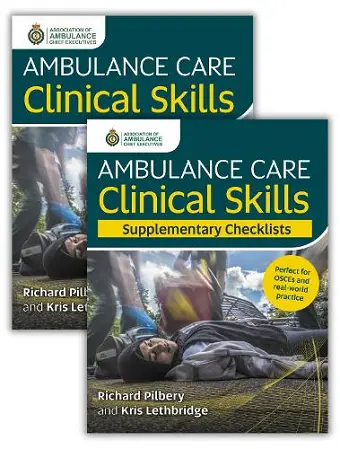 Ambulance Care Clinical Skills and Supplementary Checklists Bundle cover