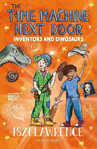 The Time Machine Next Door: Inventors and Dinosaurs cover