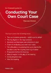 An Emerald Guide to Conducting Your Own Court Case cover