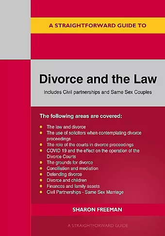 A Straightforward Guide To Divorce And The Law cover