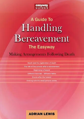 A Guide to Handling Bereavement cover