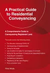 A Practical Guide To Residential Conveyancing cover