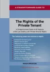 A Straightforward Guide To The Rights Of The Private Tenant cover