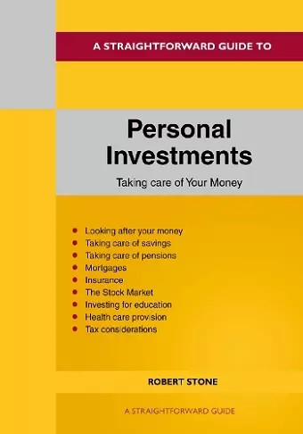 A Straightforward Guide to Personal Investments cover